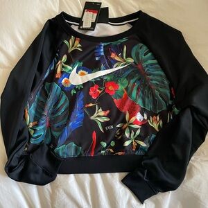 Nike Hyper Tropical Cropped Sweatshirt